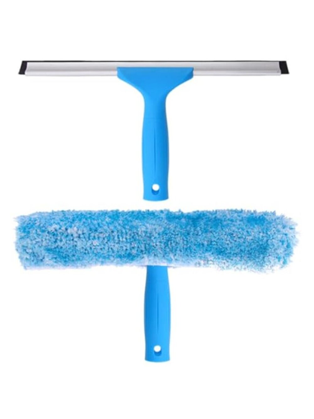 Professional Window Squeegee & Microfiber Window Scrubber, 14 inch